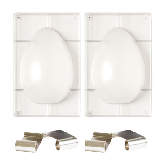 Decora Flat Chocolate Egg Mould Kit
