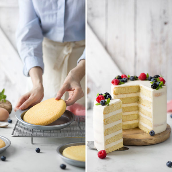 Decora Round Layer Cake Pan Set