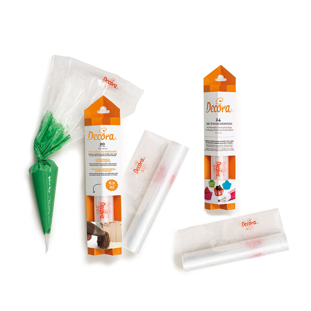 Decora Disposable Piping Bags pk/24