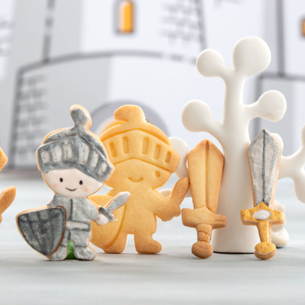 Decora Knight Cookie Cutters