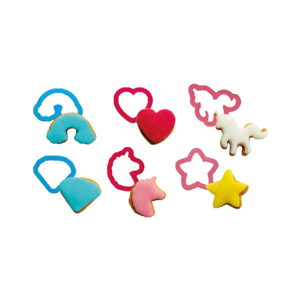 Decora Unicorn Mini Cookie Cutters