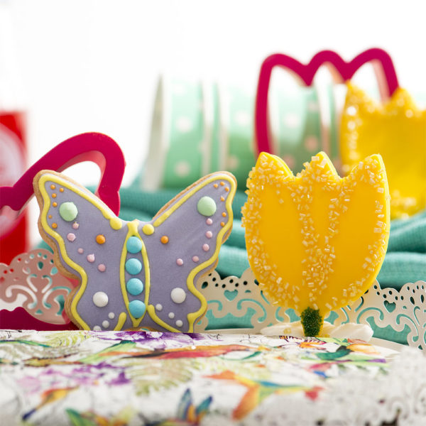 Decora Tulip & Butterfly Cookie Cutters