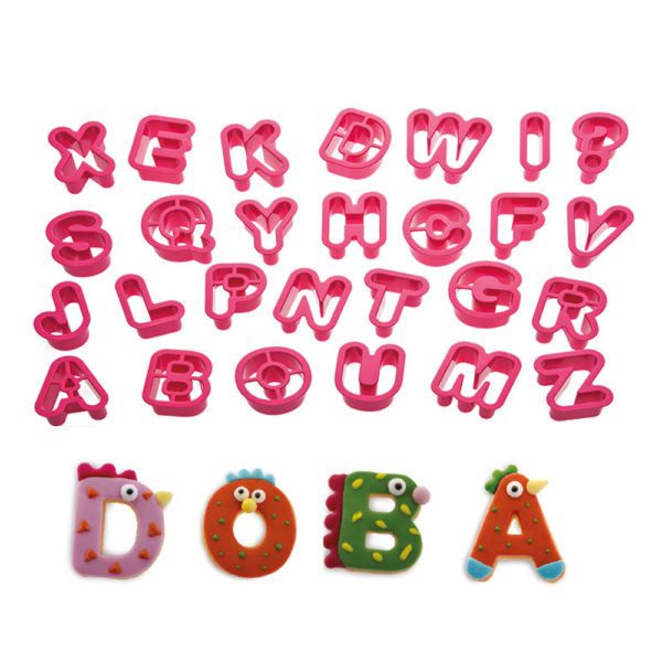 Decora Alphabet Cutters