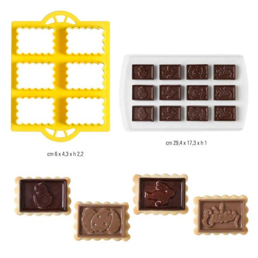 Decora Easter Chocolate Cookie Cutter Set
