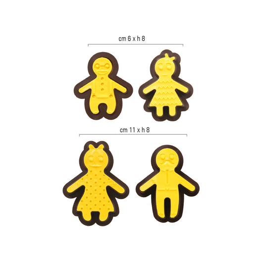 Decora Happy Family Cookie Cutters & Stamps