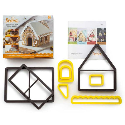 Decora Gingerbread House Cutters