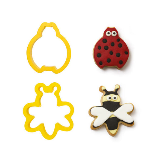 Decora Ladybug & Bee Cookie Cutters