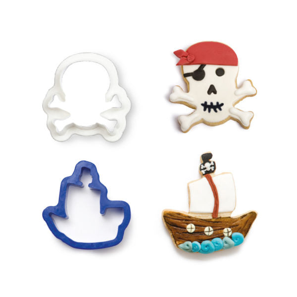 Decora Skull & Ship Cookie Cutters