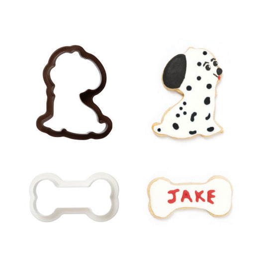 Decora Dog & Bone Cookie Cutters