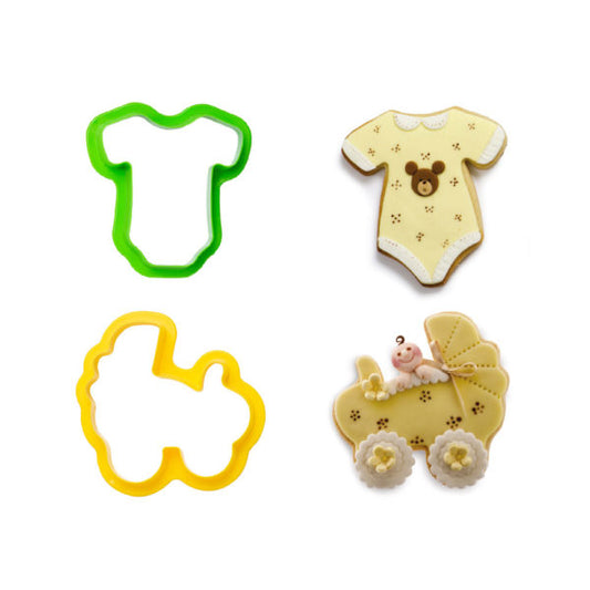 Decora Babygrow & Pram Cookie Cutters