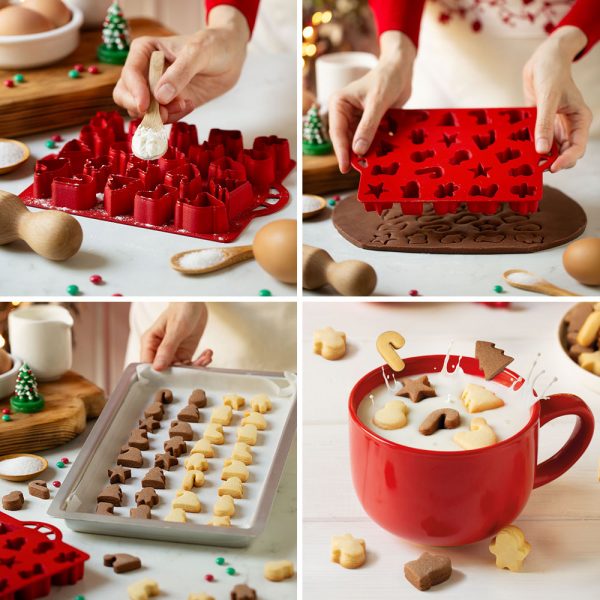 Decora Multi Mini Cookie Cutter - Christmas