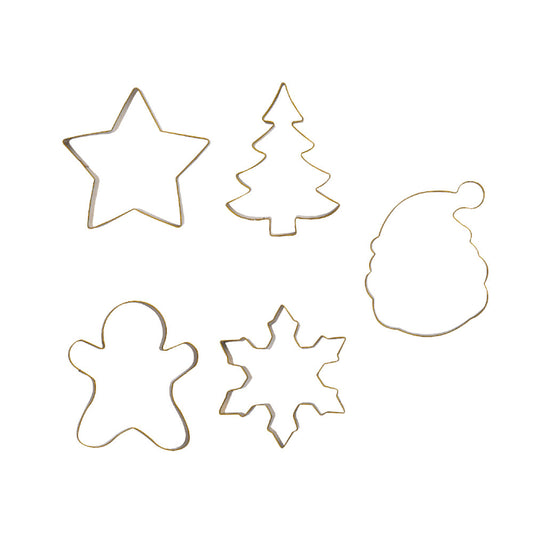 Decora Christmas Fantasy Cookie Cutters Set