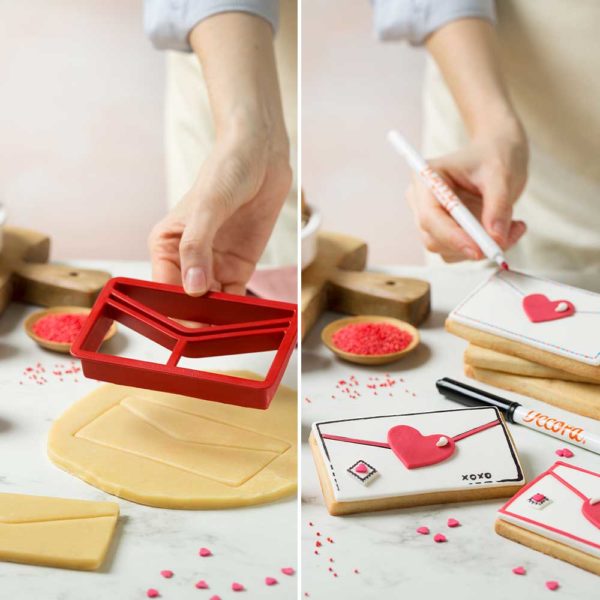 Decora Sweet Messages Cookie Cutter
