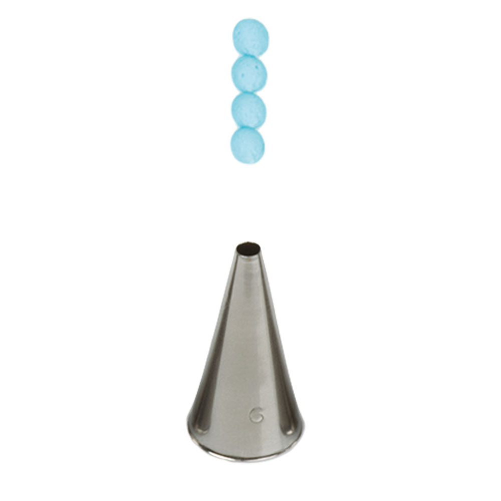 Decora Piping Tip Round 6