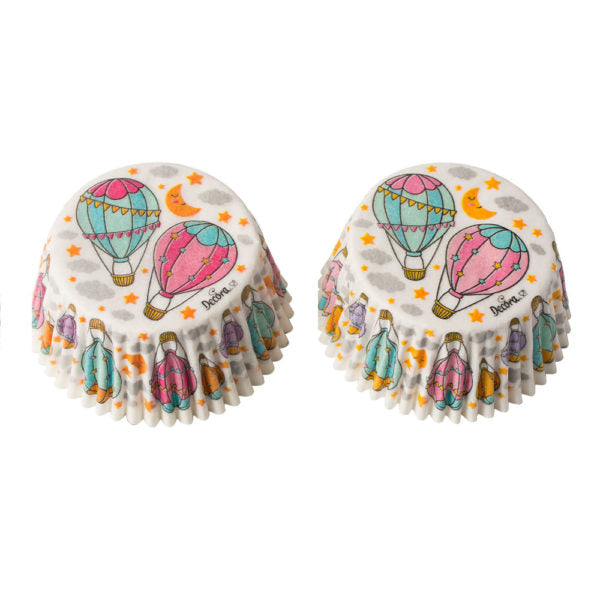 Decora Hot Air Balloon Cupcake Liners