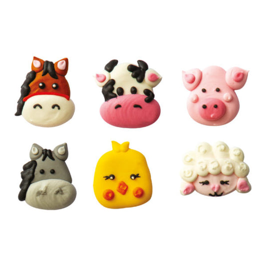 Decora Sugar Farm Animals