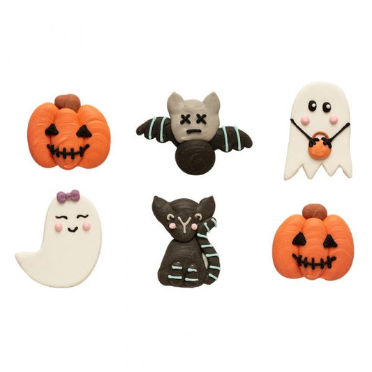 Decora Mr & Mrs Ghost Sugar Decorations