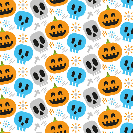 Decora Halloween Pumpkin & Skull Treat Bags