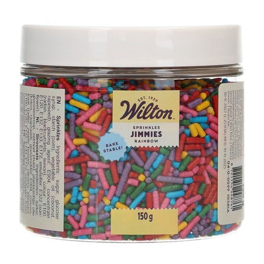 Wilton Bake-Stable Jimmies Rainbow 150g