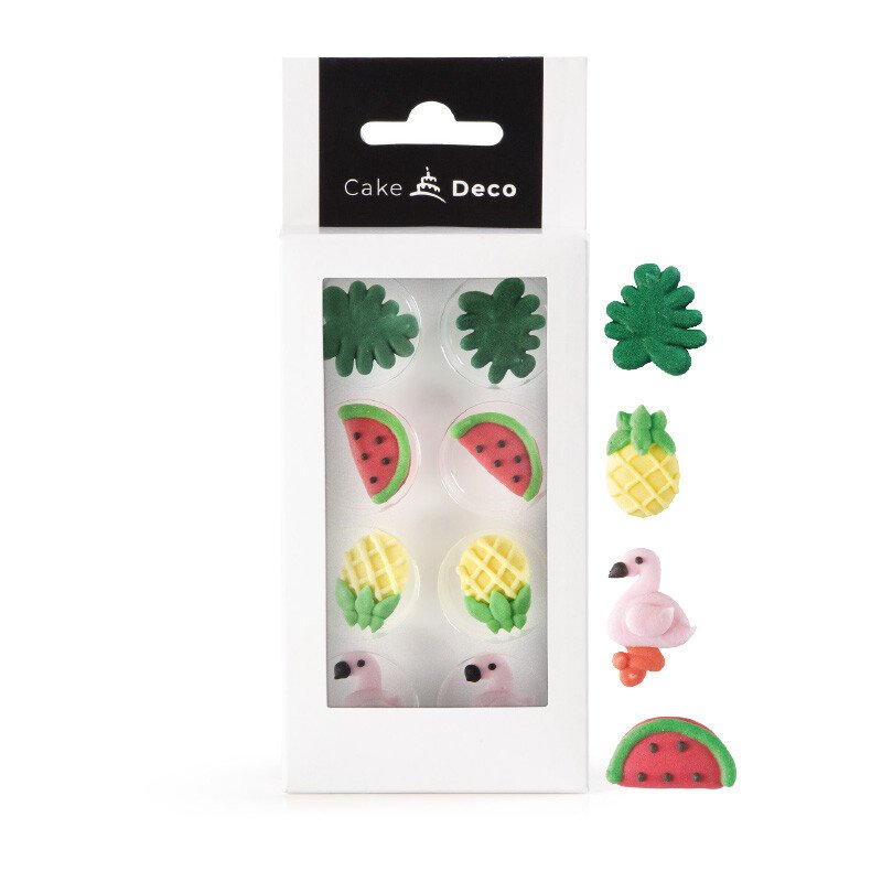Cake Deco Summer Sugar Decorations