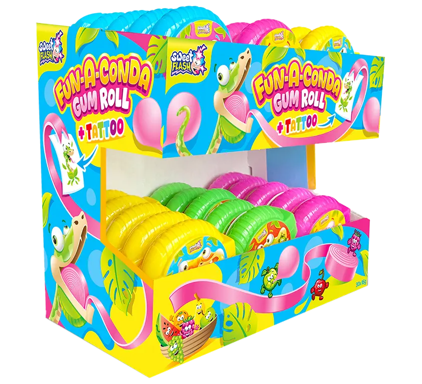 Fun-a-Conda Gum Roll