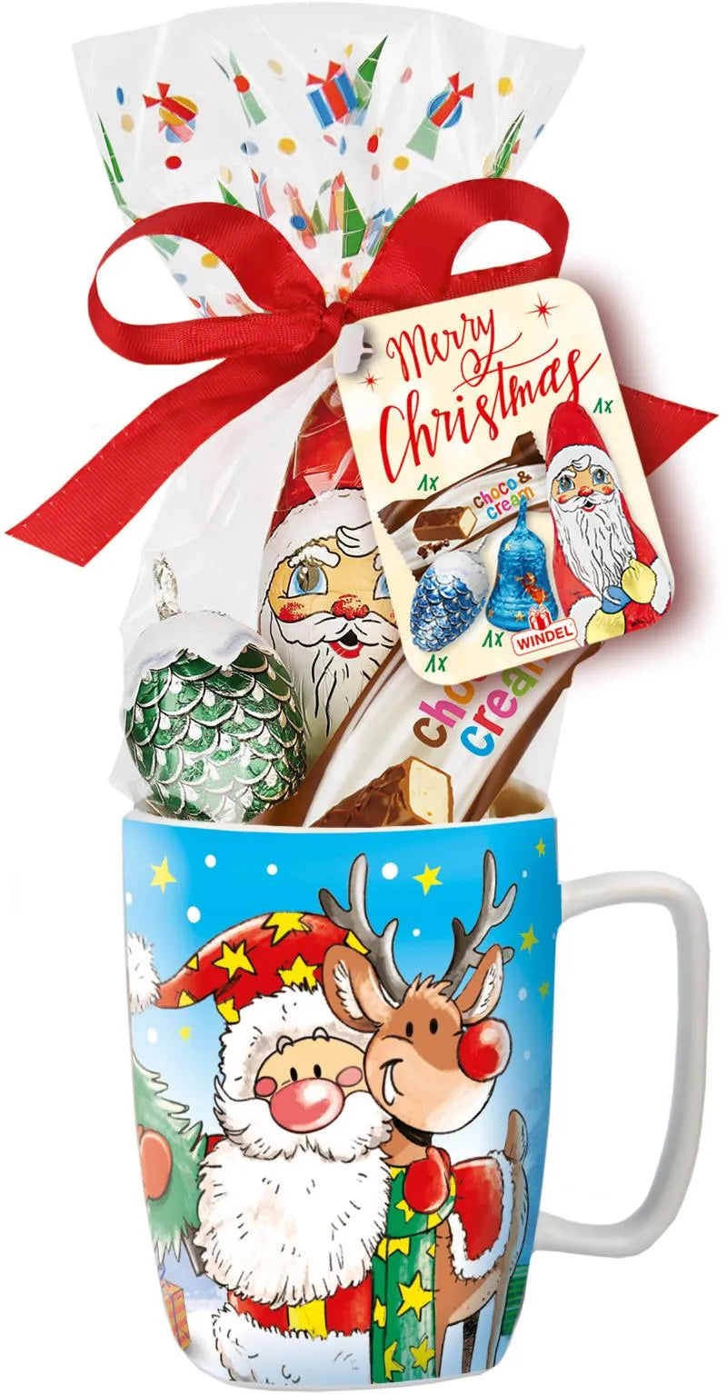 Windel Christmas Mug with Chocolate 102g