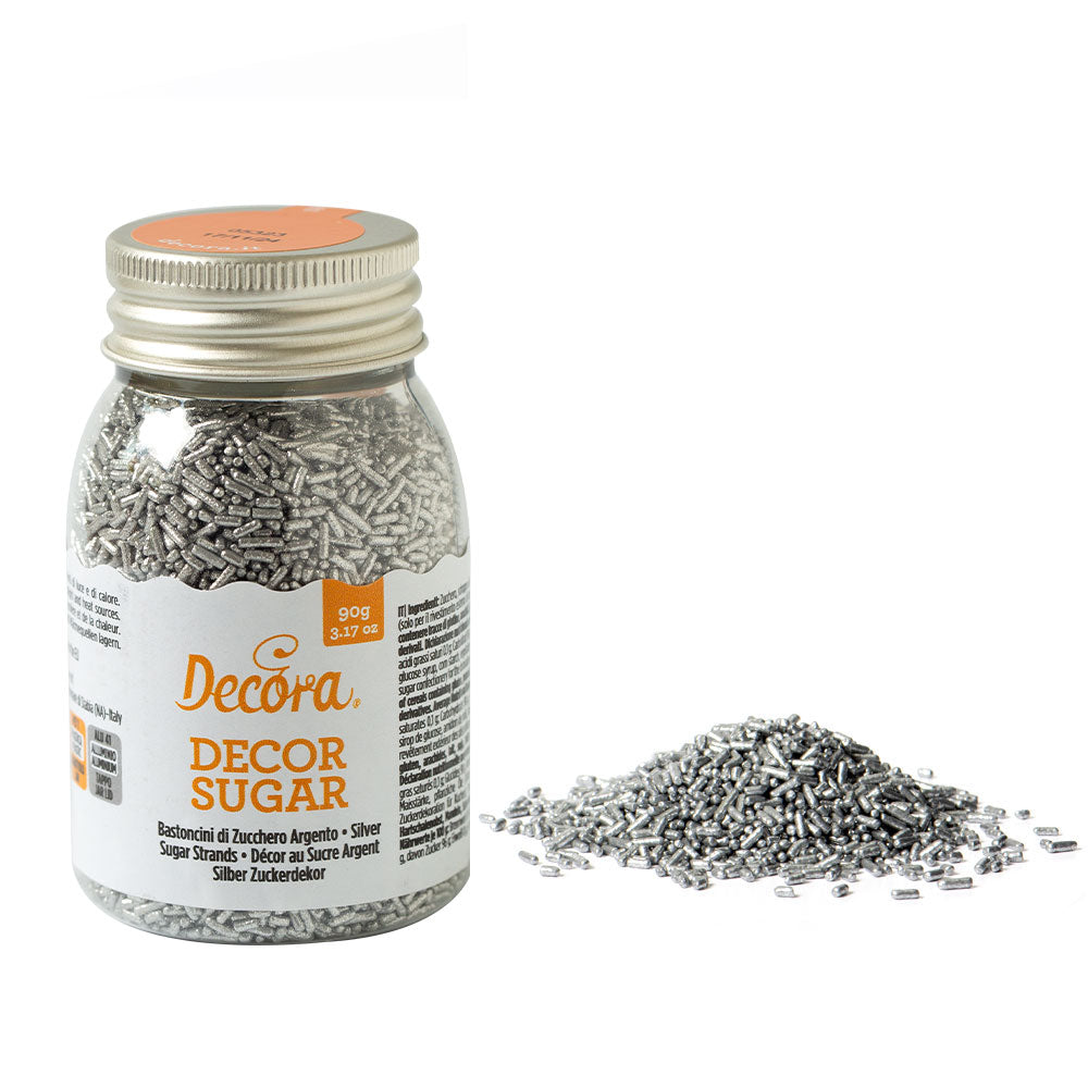 Decora Silver Sugar Strands