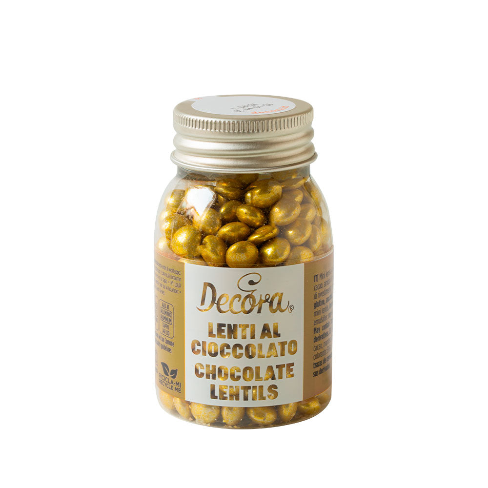 Decora Mini Gold Chocolate Lentils