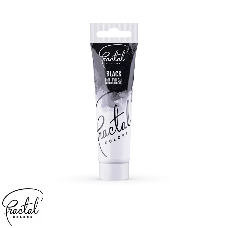 Fractal Full-Fill Gel Food Coloring 30g - Black