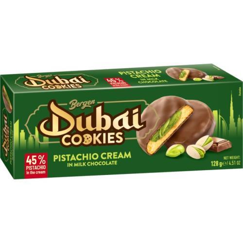 Dubai Style Cookies Pistachio Cream in Milk Chocolate