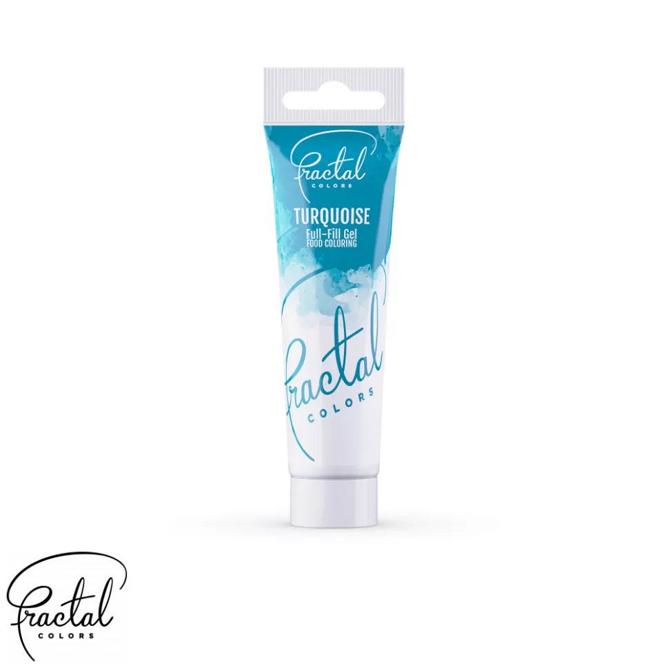 Fractal Full-Fill Gel Food Coloring 30g - Turquoise