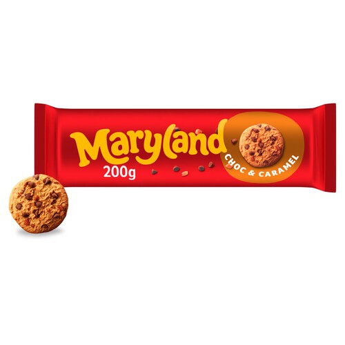 Maryland Choc & Caramel Cookies