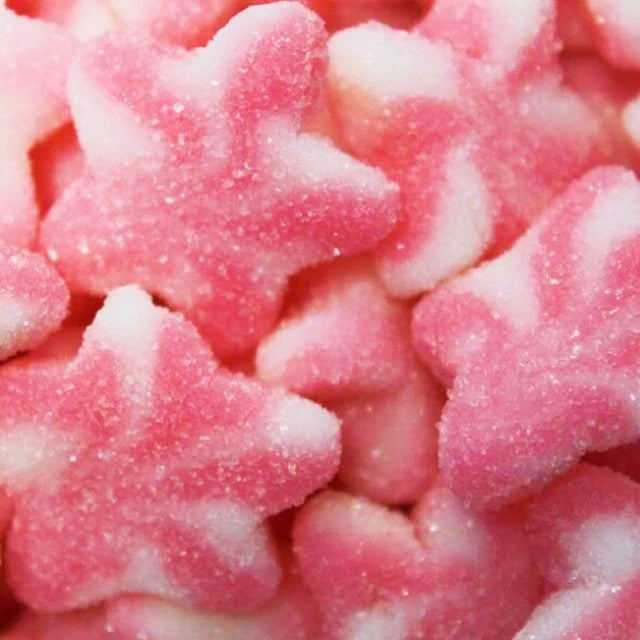 Sugared Pink Jelly Stars