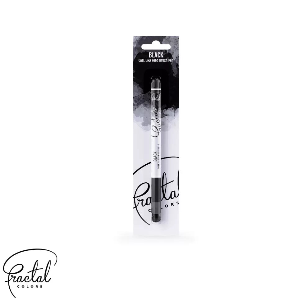 Fractal Calligra Food Brush Pen - Black