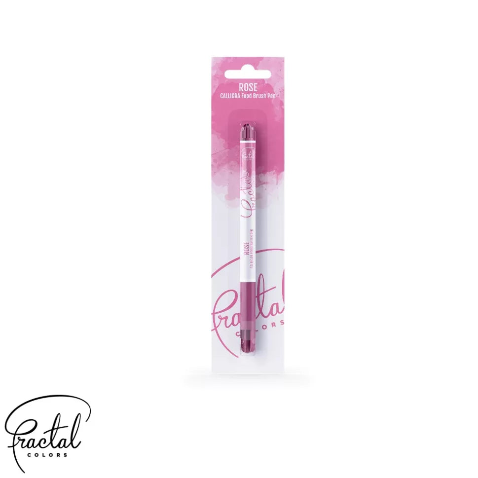 Fractal Calligra Food Brush Pen - Rose