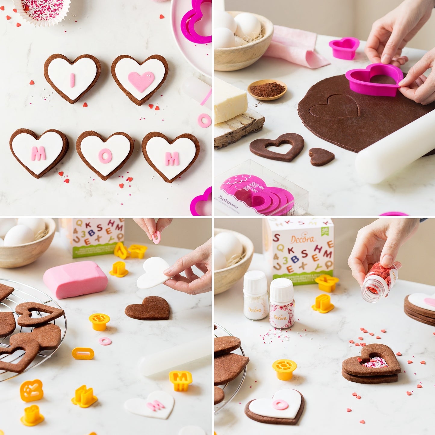 Decora Small Letters & Numbers Cutters