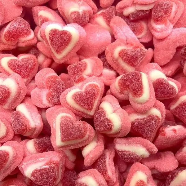 Tri-colour Hearts