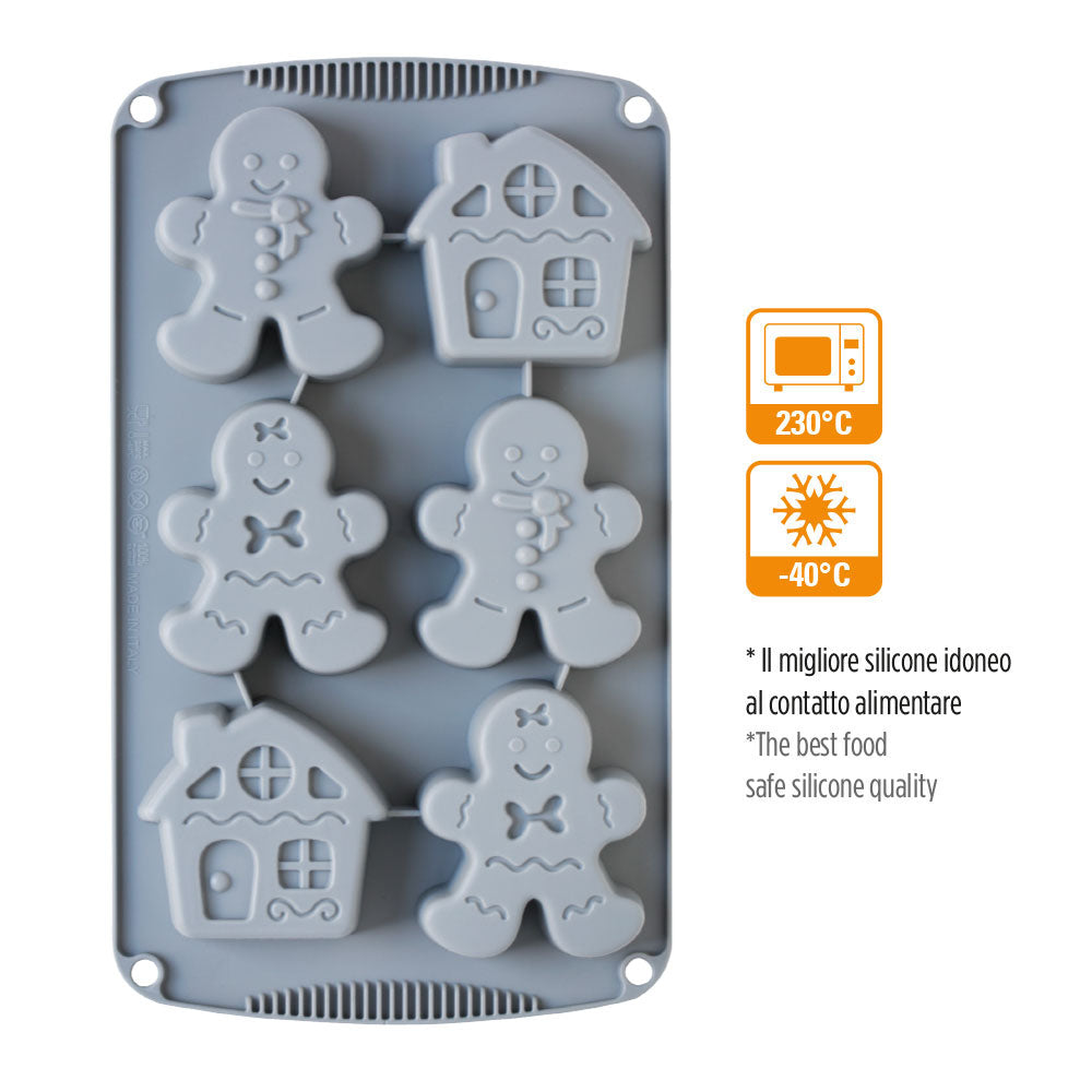 Decora Gingerbread Silicone Mould