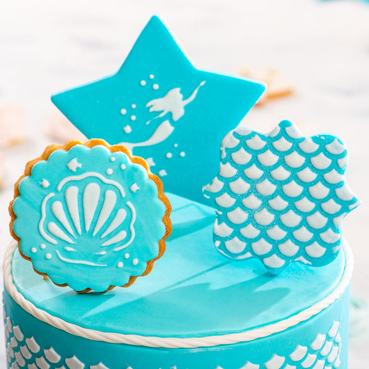 Decora Mermaid Stencil