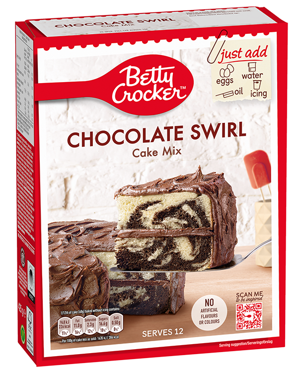Betty Crocker Chocolate Swirl Cake Mix