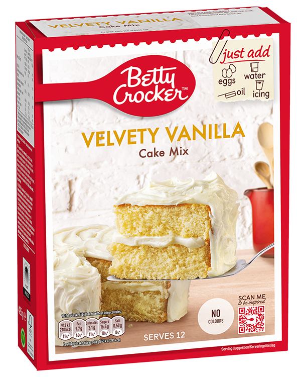 Betty Crocker Velvety Vanilla Cake Mix