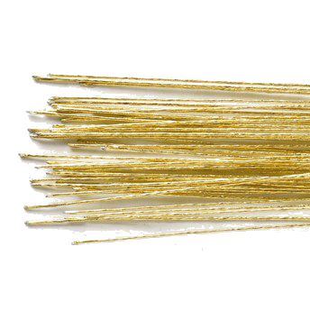 Culpitt Floral Wire Gold set/50 -24 gauge