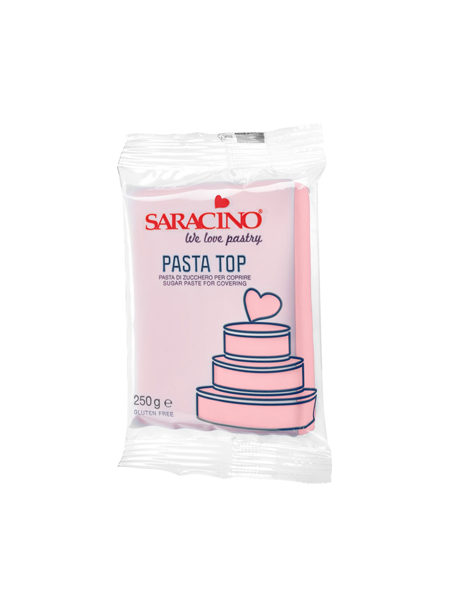 Saracino Pasta Top 250g Light Baby Pink