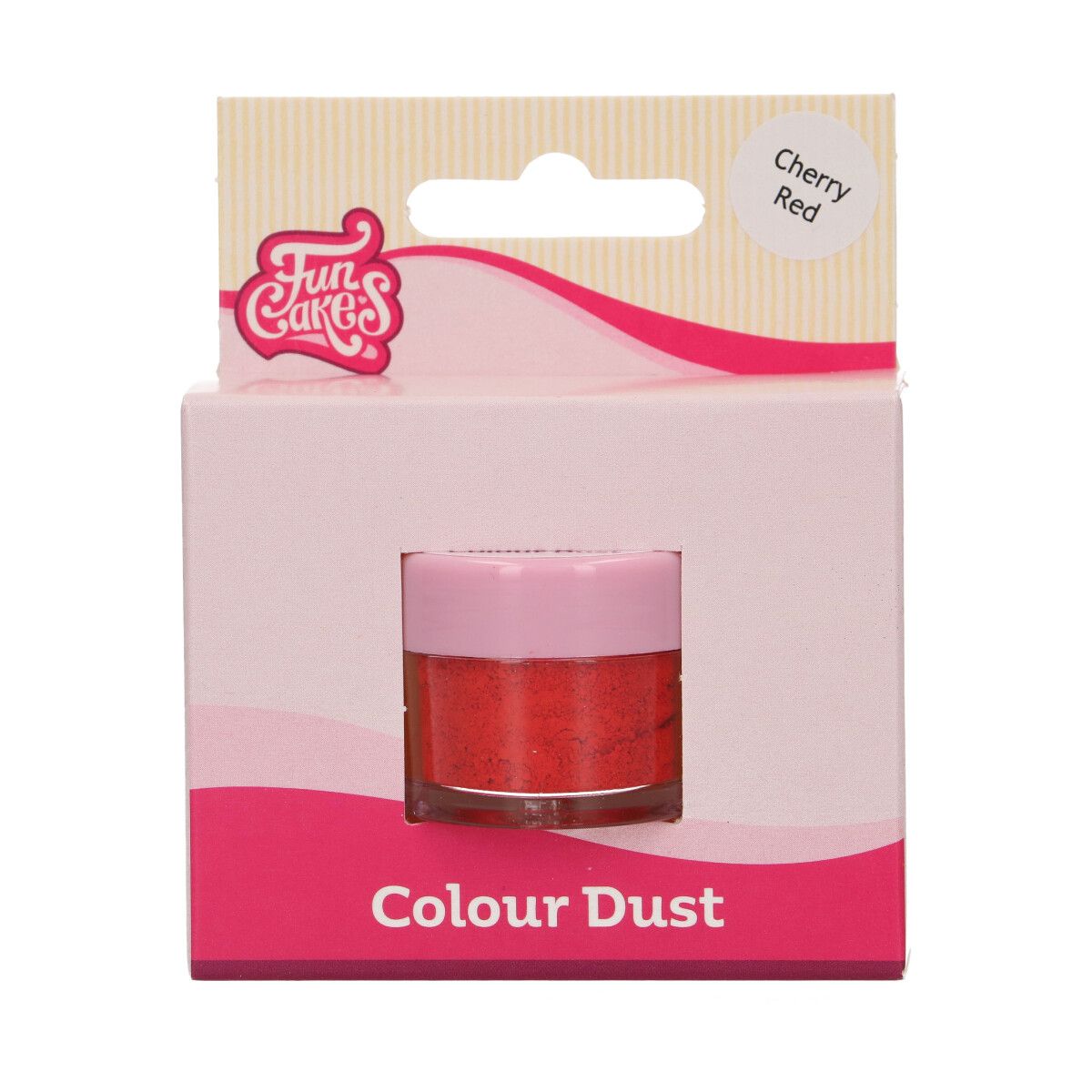 FunCakes Colour Dust Cherry Red