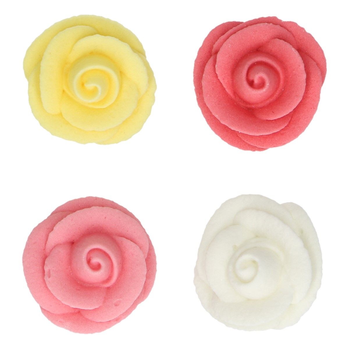 FunCakes Sugar Decorations Roses Set/8