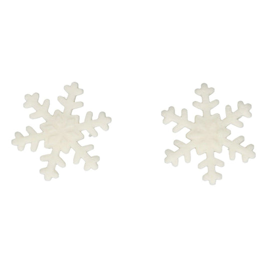 FunCakes Sugar Paste Decorations Ice Crystal White Set/12