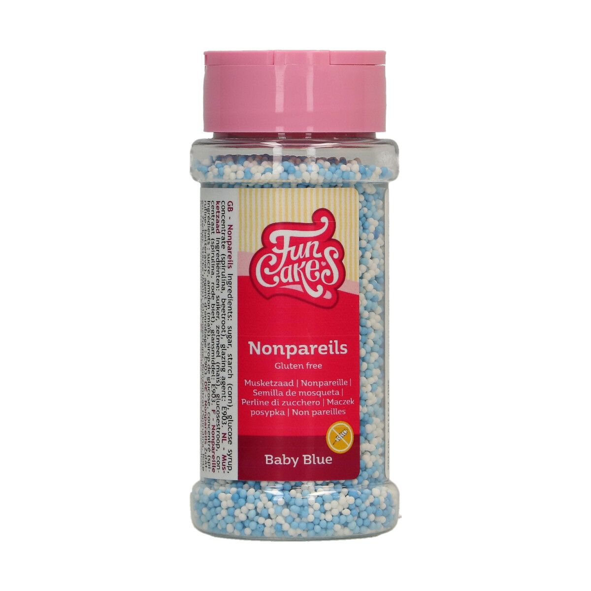 FunCakes Gluten-Free NonPareils Baby Blue 80 g