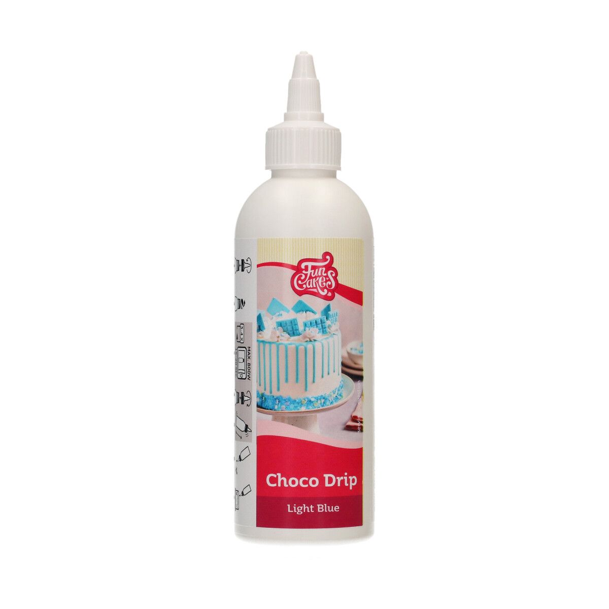 FunCakes Choco Drip Light Blue 180 g
