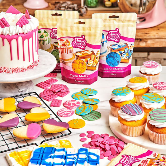FunCakes Deco Melts -Pink- 250g