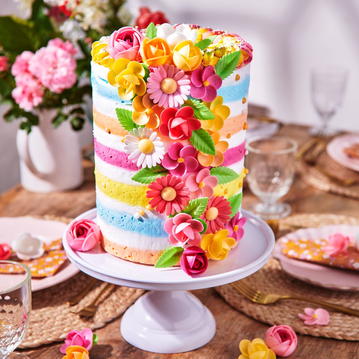 FunCakes Edible Wafer Flowers Daisy pk/13